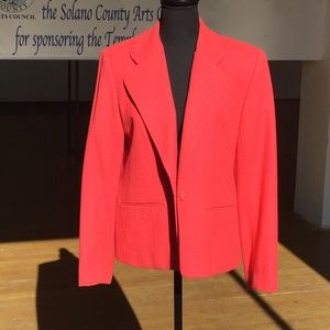 Rose Pink Wool Blazer
